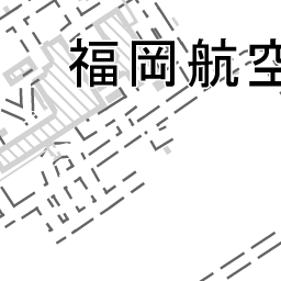 福岡航空交通管制部の地図 場所 地図ナビ
