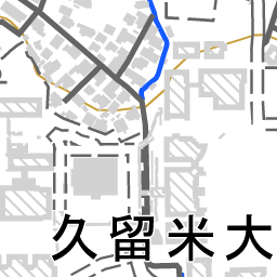 久留米大学御井図書館の地図 地図ナビ