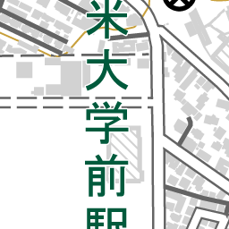 久留米大学御井図書館の地図 地図ナビ