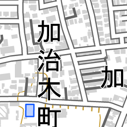 鹿児島地方検察庁加治木区検察庁の地図 Google Map 地図ナビ