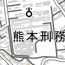 熊本刑務所の地図 場所 地図ナビ