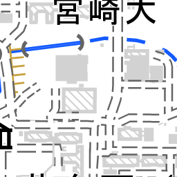 宮崎大学附属図書館の地図 地図ナビ