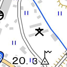 西益田小学校の地図 益田市横田町147 地図ナビ