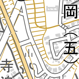 山口県下松市旗岡５丁目 国勢調査町丁 字等別境界データセット