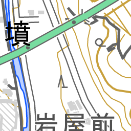 玉造温泉 白石家の地図 地図ナビ