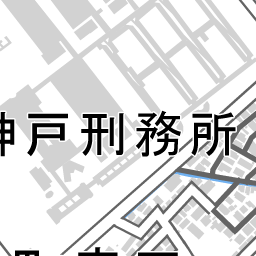 神戸刑務所の場所 地図 地図ナビ