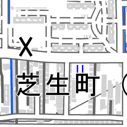 芝生小学校の地図 高槻市芝生町3 30 1 地図ナビ