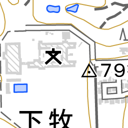 上牧第二中学校の地図 北葛城郡上牧町下牧35 地図ナビ