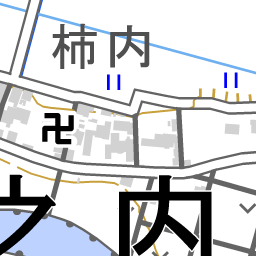 大博川放水路 [8505090722] 木曽川水系 地図 | 国土数値情報河川