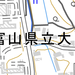 富山県立大学の地図 射水市黒河5180 地図ナビ