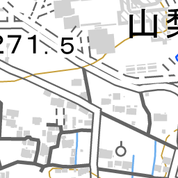 山梨英和大学附属図書館の地図 地図ナビ