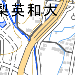 山梨英和大学附属図書館の地図 地図ナビ