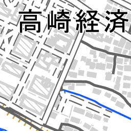 高崎経済大学の地図 高崎市上並榎町1300 地図ナビ