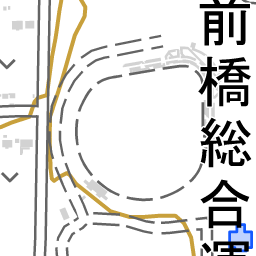 前橋総合運動公園の地図 地図ナビ