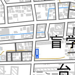 八王子盲学校の場所 地図 八王子市台町3 19 22 地図ナビ