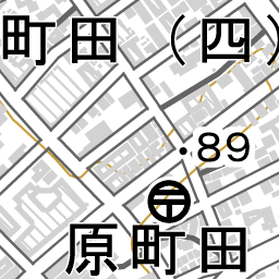 原町田郵便局 東京都町田市原町田3 7 11 の場所 地図ナビ