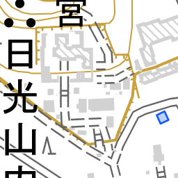 日光東照宮宝物館の地図 地図ナビ
