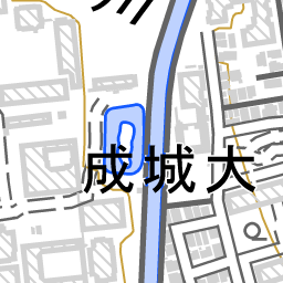 成城大学図書館の地図 地図ナビ