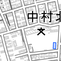 上鷺宮小学校の地図 中野区上鷺宮1 24 36 地図ナビ