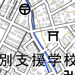 田園調布特別支援学校の地図 大田区田園調布5 43 6 地図ナビ