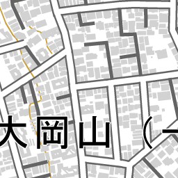 大岡山公園 東京都目黒区 の場所 地図ナビ
