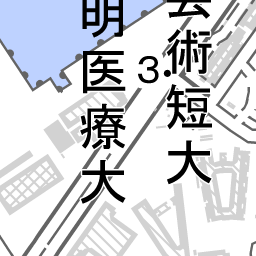 有明教育芸術短期大学の地図 江東区有明2 9 2 地図ナビ