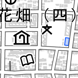 足立区立花畑図書館の地図 場所 地図ナビ