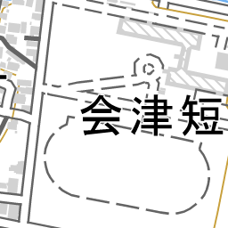 会津大学短期大学部の地図 会津若松市一箕町八幡門田1 1 地図ナビ