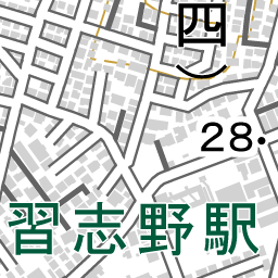 千葉県船橋市習志野台 国勢調査町丁 字等別境界データセット