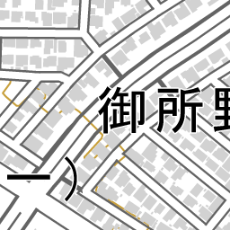 秋田県秋田市御所野元町１丁目 国勢調査町丁 字等別境界データセット