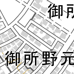 秋田県秋田市御所野元町６丁目 国勢調査町丁 字等別境界データセット