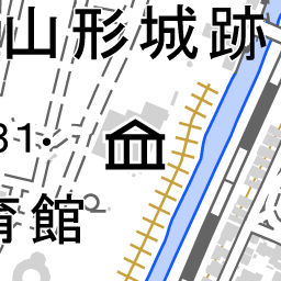 山形県山形市桜町 国勢調査町丁 字等別境界データセット