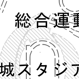 ひとめぼれスタジアム宮城 宮城県利府町菅谷字舘40 1 の場所 地図 地図ナビ