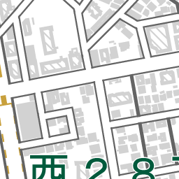 向陵中学校の地図 札幌市中央区北4条西28 1 30 地図ナビ