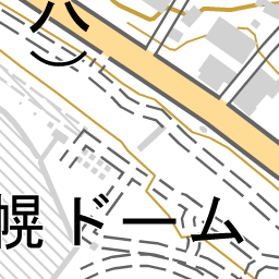 札幌ドームの地図 場所 地図ナビ