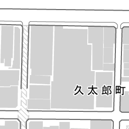 大阪府大阪市中央区久太郎町３丁目 国勢調査町丁 字等別境界データセット