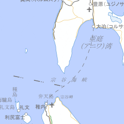 1050 北海道西方海上 ほっかいどうせいほうかいじょう 気象庁防災情報発表区域データセット
