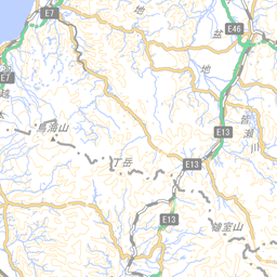 最上川水系 [820211] 地図 | 国土数値情報河川データセット