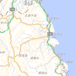 地図表示 岩手県道路情報提供サービス