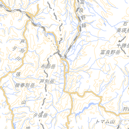 石狩川 [8101030001] 石狩川水系 地図 | 国土数値情報河川データセット