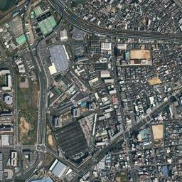 大阪市福島区 野田阪神・海老江周辺の空中写真