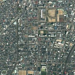 大阪市住吉区 住吉大社周辺の空中写真