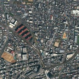 大阪市都島区 京橋駅周辺の空中写真
