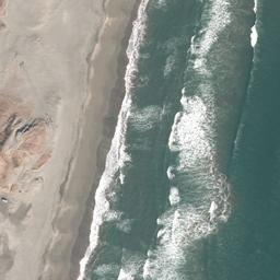 中里海水浴場の地図 場所 地図ナビ