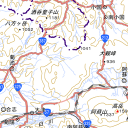 涌蓋山 猟師山の登山ルート コースタイム付き無料登山地図 Yamap ヤマップ