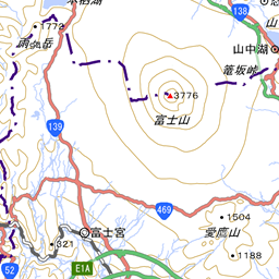 御正体山 杓子山 石割山の登山ルート コースタイム付き無料登山地図 Yamap ヤマップ