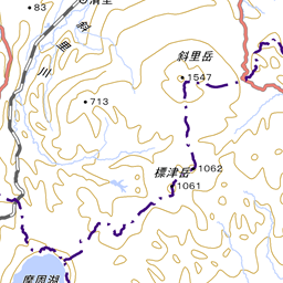 摩周岳 カムイヌプリ 西別岳の登山ルート コースタイム付き無料登山地図 Yamap ヤマップ