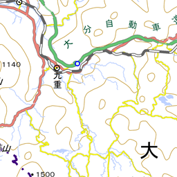 九重山 久住山 大船山 星生山の登山ルート コースタイム付き無料登山地図 Yamap ヤマップ