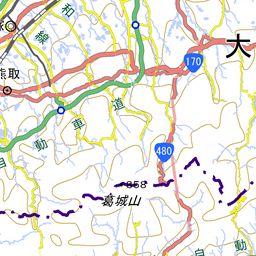 和泉国の城郭分布地図-城郭放浪記