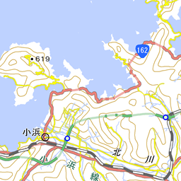 福井県大飯郡おおい町の城郭分布地図-城郭放浪記